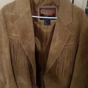 Cripple Creek 100% Genuine Leather coat XL